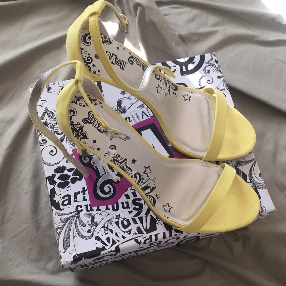 Open toe Heels